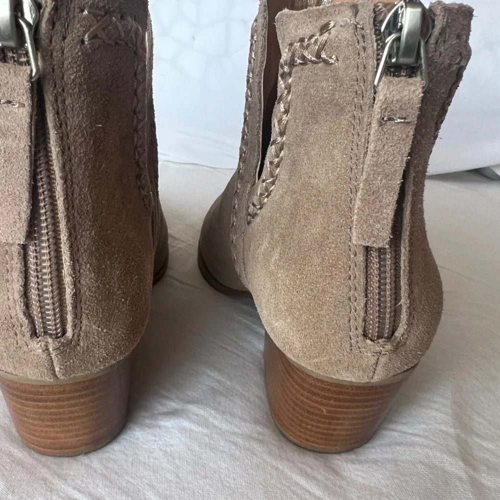 Suede Booties - Picture 3 of 3